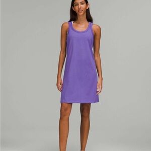 Lululemon Classic-Fit Cotton-Blend Scoop Dress